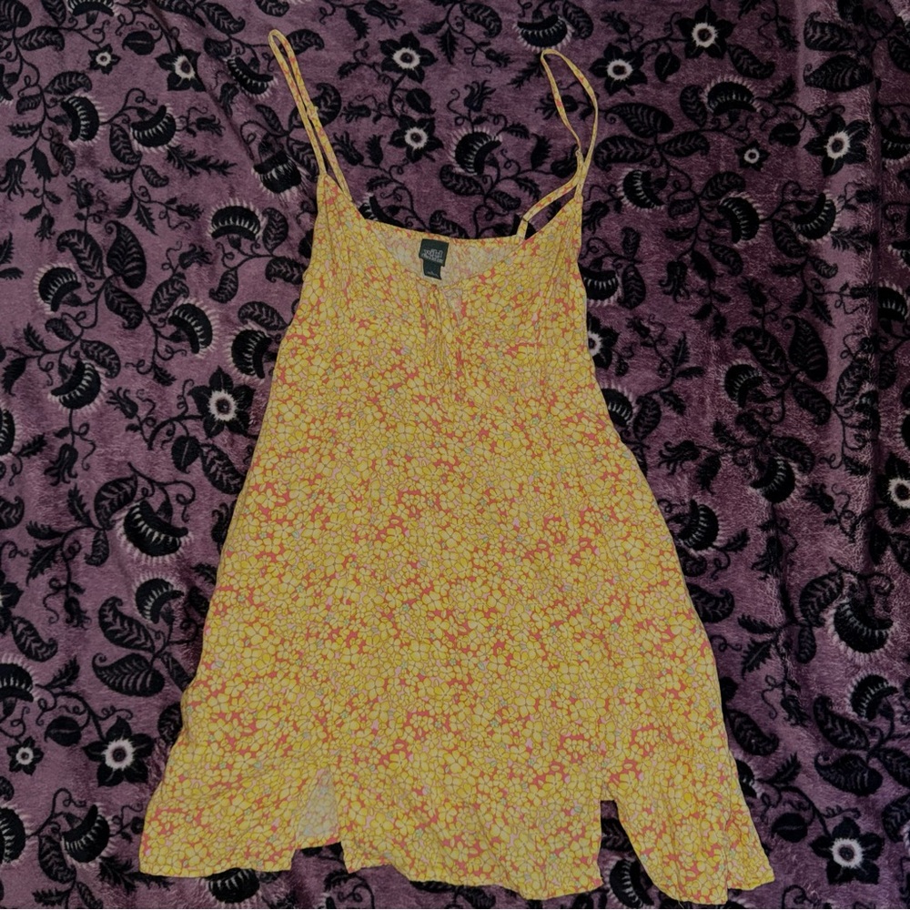 Wild Fable Yellow Floral Dress